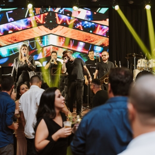 santa victoria Banda para festa debutante