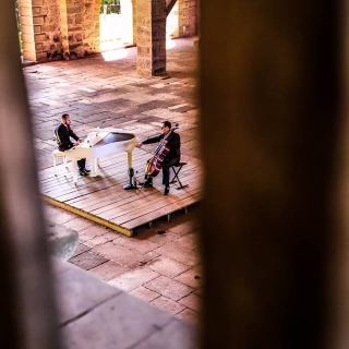 Piano e Cello Banda para Festas de aniversario